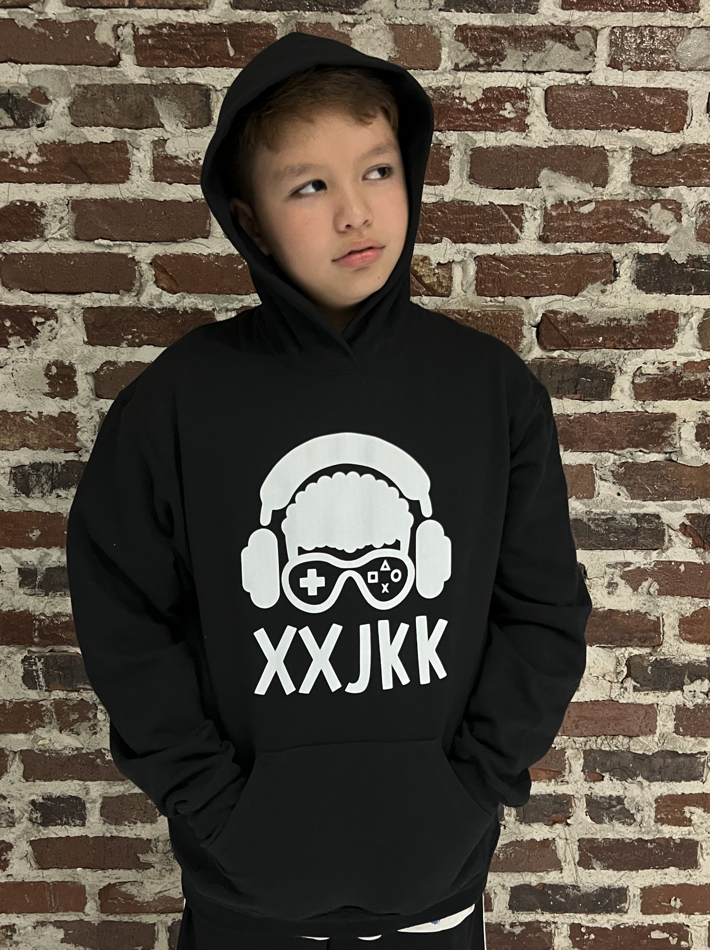 XXJKK Black Hoodie